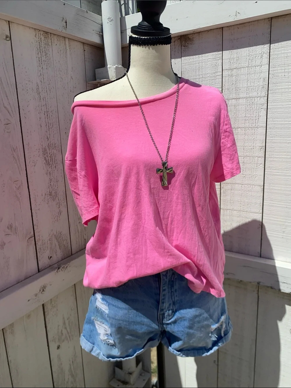 YMI Distressed Denim Shorts